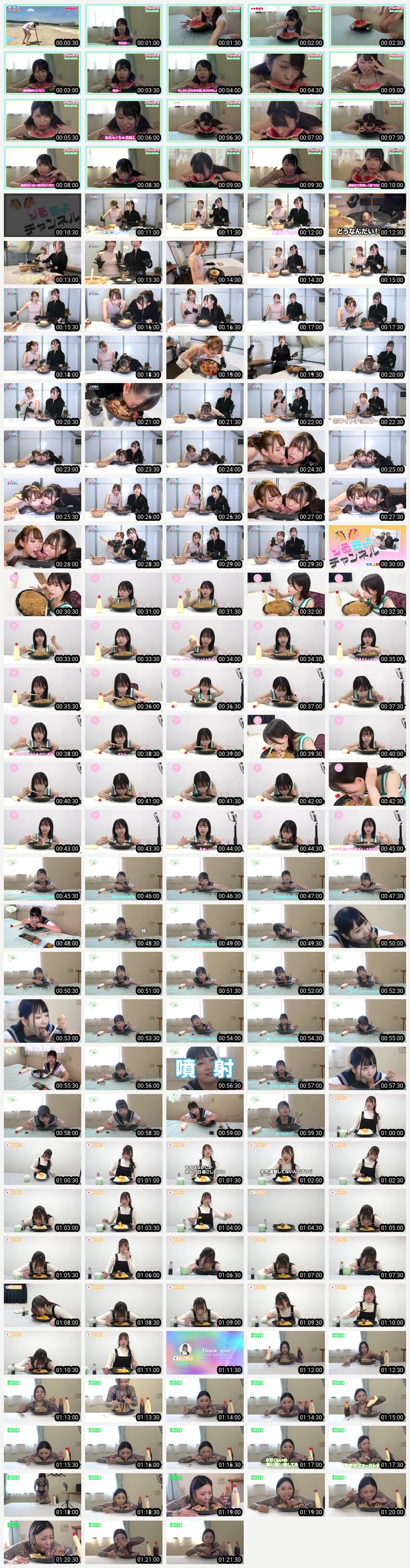 SDDE-731 storyboard screenshot ASMR with lots of penis sucking! Cock munching!! #7 well-toned gourmet girls included #mukbang #mukbang #delicious cock #raw semen #gokkun #Japanese #big eater #cock terrorism #big stomach king